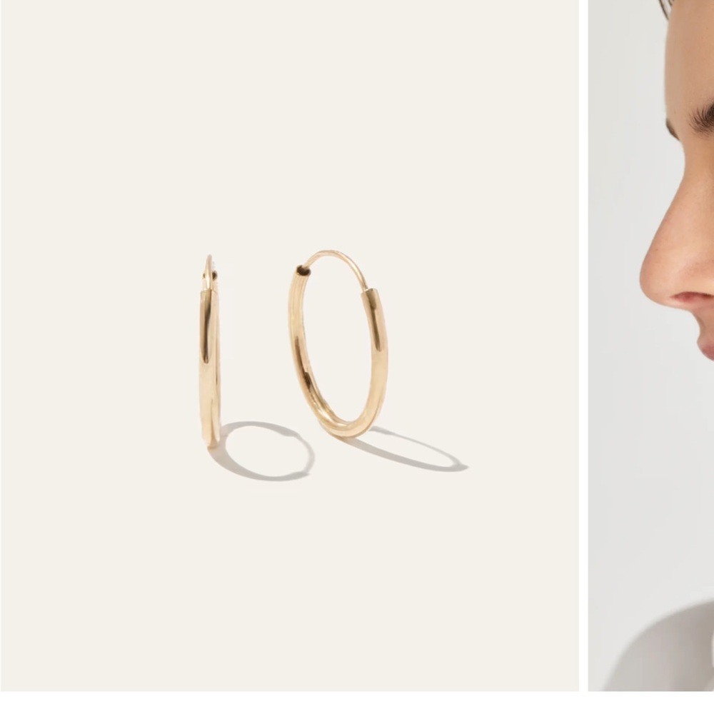Quince 14k Gold Hoop Earrings